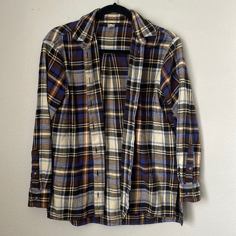 • women’s madewell flannel •